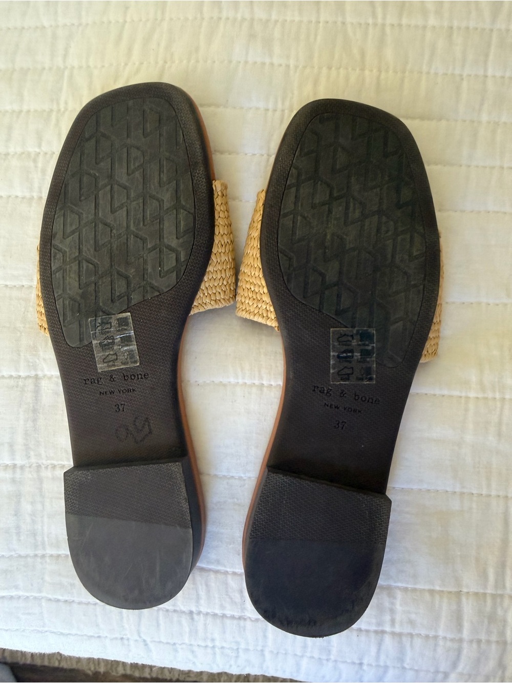 Rag & Bone Raffia slide - Picture 2 of 2